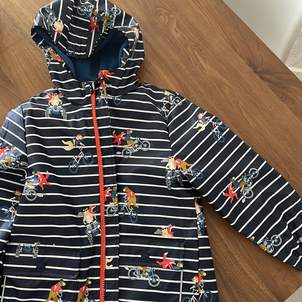 Joules boys rain coat